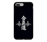 Aikido Kanji Heartbeat Pulse Martial Arts Training Case for iPhone 7 Plus/8 Plus