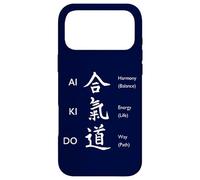 Aikido Martial Arts Japanese Kanji Harmony Energy Way Case for iPhone 17 Pro Max