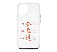 Aikido Martial Arts Japanese Kanji Harmony Energy Way Design Case for iPhone 12/12 Pro