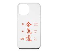 Aikido Martial Arts Japanese Kanji Harmony Energy Way Design Case for iPhone 12 mini