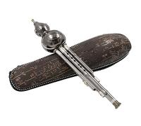 Aikimfuly Hulusi Flute C/Bb Key， Environmentally Chinese Hulusi， Detachable Cucurbit， Traditional Instrument， for Beginners Musical Amateurs(Bronze,C Key)
