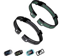 aikko Replacement Leash for Training Collars (2 Pack) - Adjustable Nylon Bands for Electronic Dog Training Collars, Suitable for Small, Medium and Medium Dogs