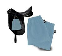 AIKO Stirrup Protector Stirrup Protector Stirrup Cover Stirrup Cover Fleece 1 Pair (Steel Blue)