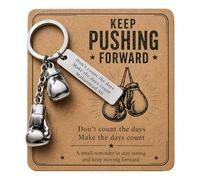 AIKOBAA Boxing Glove Keyring - Mens Keyring, Boxing Gifts for Men, Gym Accessories for Men, Durable Metal Keychain, Funny Keyrings, Gym Keyring