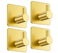 Aikzik 4 Self Adhesive Hooks, Extra Sticky and Str