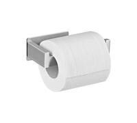 Aikzik Toilet Roll Holder Self Adhesive, Toilet Paper Holder Wall Mounted Stick on Wall Stainless Steel Brushed for Bathroom Washroom Toilet Kitchen