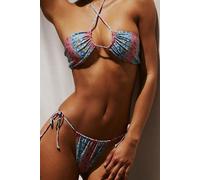 Aila Blue Gaia Bikini Bottoms at Free People in Paros, Size: Small - female