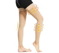 Ailaka 20-30 mmHg Compression Stockings for Women Men, Thigh High Footless