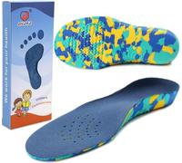 Ailaka Kids Orthotic Cushioning Arch Support Shoe Insoles, Children EVA Foam Inserts for Flat Feet, Plantar Fasciitis, Size 26 /27 / 28