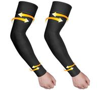 Ailaka Medical Compression Arm Sleeves for Men Women - 20-30 mmHg Lymphedema Compression Sleeves Support for Arms Pain, Swelling, Edema, Post Surgery Recovery, Tendonitis