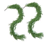 Ailan 2pieces Simulation And Office Easy To And Realistic 2 Christmas Norfolk Pine Christmas Outdoor, Artificial Faux for, 1.8m