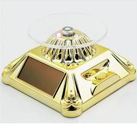 Ailan 360 Rotating Turntable With Solar Charging LED Illuminated Display Stand Offers Stunning Presentation For Rings Watches Automatic Rotating Jewelry Turntable, type+3