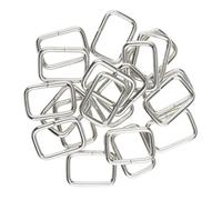 Ailan Belt Ring 20pcs Kit Metal Buckle Set Durable Solutions For DIY Artisant Harness Clothing And Backpacks 20pcs DIY Artisant Harness Belt Metal Buckle Durable And Not Easily Faded.