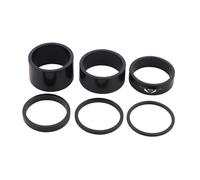 Ailan Bike Headset Spacer Sturdy Lightweight Easy Installation Replacement Parts Essential Aluminium Alloy Cycling Enhancement Road Bike Headset Spacers Biking Accessories
