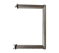 Ailan Bird Perch Cage Accessories Strong Bearing Multiuse Bird Play Stand Macaw Cockatoo Budgies Parakeet Platform Parrot Stand Perch Shower Bath Standing Toy, Style A