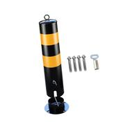 Ailan Bollard Post Steel Pipe Parking Barrier High Visibility Warning Column Essential For Residential Areas And Sidewalks Steel Pipe Parking Barrier For Entrance And Exit