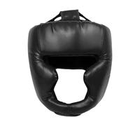 Ailan Boxing Headgear Training Equipment Head Guard Protective Gear Boxing Headgear Breathable Kickboxing Excellent For Sparring Techniques Head Gear Professional Sparring, Black, Adult