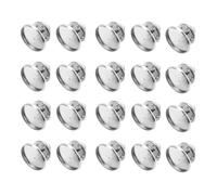 Ailan Brooch Pin Bezel Trays Are Versatile Options To As Stunning Accessory Bases With Endless Possibilities For Jewelry Cabochon Brooch Setting Blanks Pin Base Pad Bezel