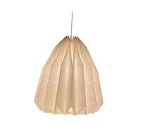 Ailan Chic Lampshade Paper Pendant Lamp Shade Chandelier Lamp Shade For Creating Cozy Environment In Dining Or Living Spaces Origami Paper Lampshade Pleated Nordic, Style B