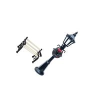 Ailan Colorful Dollhouse Lamp Post Lighting Appealing Dollhouse Lights Furniture Miniatures Accessories Brightening Life Scenes Mini Lamps Doll House Miniature Decorations Model