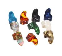 Ailan Comfortable Guitar Banjo Ukulele Finger Picks Adjustable Plectrum Middle Finger Picks For Enhanced Music Performance For Acoustic Guitar Instrument Accs, 23mm