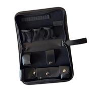 Ailan Compact Golf Ball Pouch Zipper Closure Storage Case Lightweight And Stylish For Golf Balls Tees And Gear Organization Stuff With Handle Strap Portable Lightweight