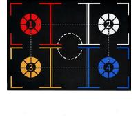 Ailan Coordination Training Mat For Basketball Footwork And | Stable Durable Rubber For Daily Practice Improves Footwork Speed And Reaction Time For Multi Sport Athletes