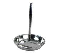 Ailan Crafted Chicken Roaster Rack Suitable For Parties Barbecue Lovers Will Appreciate Versatile Uses Dancing Chicken Stand Is Specifically Designed To Support For Even Flame Cooking, Silver, 24 cm