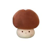 Ailan Cuddly Stuffed Mushroom Plush Toy Cartoon Doll Cozy Relaxation Pillow Beautiful Gift For Birthdays Kids Housewarming Celebrations Bedroom Living Room Kids Plush Doll Toys Present, Brown, 30cm