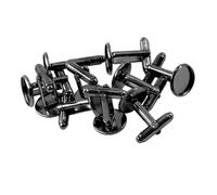 Ailan Cufflink Findings Blank Settings Jewelry Making Findings Gift For Any Occasion Cuff Links DIY Fun These Cufflink Settings Are For DIY Projects.Making Pair Of Cufflinks Has Never Been So Easy
