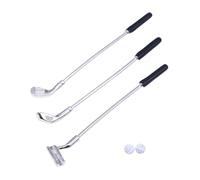 Ailan Dollhouse Golf Set Featuring Durable Miniature Golf Club Models And Accessories Scenes To Life These Club Are Crafted Metal Miniature Model