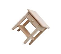 Ailan Dollhouse Home Decor Ornament Decoration Beautifully Designed Ornament To Playtime Creativity In Dollhouse Scenes 1:12 Scale Doll House End Table With Drawer