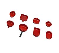 Ailan Dollhouse Kitchen Dish Set Scentless Safe And Durable 112 Scale Tableware Dish Bowls Cups Enhancing Play Value Childrens Pretend Play Cooking Game Birthday Gift