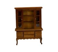 Ailan Dollhouse Miniature Bookshelf Model Accessory Essential Addition To Transform Dollhouse Into Vibrant Play Area Simulation Living Room Bedroom Life Scene Supply