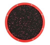 Ailan Drumming Practise Dumpad Percussion Plate Focuses On Ease Of And Enhanced Performance For New Drummers Silent Drum Dumb Drum Beginner Training Pad, red, 12 inch