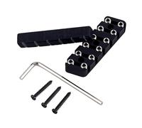 Ailan Durable Headless Bridge Nut 6 7 8 String Headless Guitar Bridge Nut Replacements For Electric Guitar Easy To Install And Convenient To Fixed Saddle Set Replacement