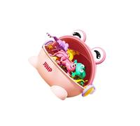 Ailan Easter Assorted Colors Jumping Passover Frogs Delightful Addition To Toy Collection Engaging Educational Fun Safe For Kids Jumping Toy Frogs Finger Pressing Party Favors , Pink , 19.5x17x17.8cm