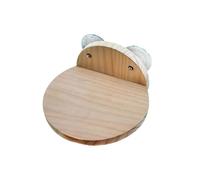 Ailan Easy Install Lightweight Small Animals Cat Climbing Frame Shelves Jumping Platform Safe Resting Seat Easy To Integrate Into Any Style Of Decorations. MaterialThe Cat, Suction Cup, 19x17x15cm