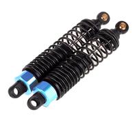Ailan Easy RC Car Shock Absorber Metal Replacement Parts For High Speed Stability And Comfort On Rough Roads Aluminum Front Rear Shocks Spring Damper Set Part, Blue, 98mm
