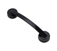 Ailan Easy to Install Bath Grab Bar Suction Handle for Compact and Lightweight ABS Grab Rails Handrails Shower Suction Handles, Black
