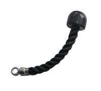 Ailan Easy To Install Non Slip Triceps Rope Cable Exercise Machines To Meet Fitness Goals Triceps Rope Pull Down Cable Machines Gym Workout Workouts Pulley System Pull Down, Black, Single Head