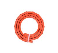 Ailan Effortless Woodworking Profiling Strip Curve Template Strip Shaped For Any Project Gear Driven Profiling Enhances Woodworking Precision And Ease, Orange, 1M