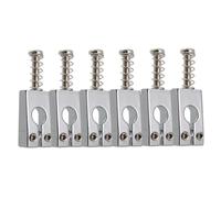 Ailan Electric Guitar Saddle Set Of 6 High Durability Locked String Saddle With Roller Mechanism Improving Sustain And Sound Effortlessly Electric Guitar Bridge