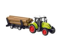 Ailan Farm Construction Vehicle Mini Engineering Toy Enhances Playtime Experience Comfortably Introducing Children To Farm Activities Friction Powered Tractor Trucks Mini Trailer, Lumber Truck