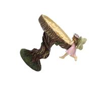 Ailan Feeder Birdbath Polyresin Antique Garden Decorative Must Have For Bird Lovers And Will Not Retro Feeder Yard Resin Baths Outdoor