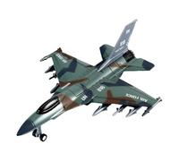 Ailan Fighter Aircraft Model Collection Featuring Pull Back Function And Light Children S Gifts And Home Decor Metal Fighter Aircraft Model Pull Back Led Light, F16 Green