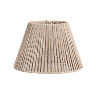Ailan for Creative Rope Clip On Bulb Lampshades Adapt Easily To Any Table Or Floor Lighting Solution Elegant And Eye Catching. Rope Weave Hanging Lamp Shade With Open Bottom, Style A