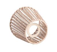 Ailan for Creative Rope Clip On Bulb Lampshades Adapt Easily To Any Table Or Floor Lighting Solution Elegant And Eye Catching. Rope Weave Hanging Lamp Shade With Open Bottom, Style B