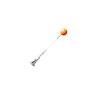 Ailan Freestanding Punching Ball Engaging Tool For Boxing Practice Increase Work On Reaction Time Training MMA Martial Arts Boxing Target Fitness Equipment, Orange, 127 to 139cm