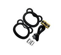 Ailan Gymnastics Rings Adjustable Strap Length Strong Grip Physical Strength Kids Training Workouts Addition To Any Home Gym Setup. Children Gymnastic Rings Are Equipped With